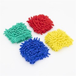 Shaggy Bean Bags (set of 4)