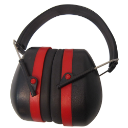Alliance Ear Muffs (Red/Black)