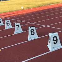 Alliance Lane Marker Set (1-10)
