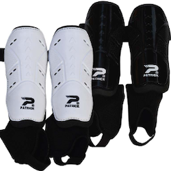Patrick Atomic Shin Guards (Pair) Ankle Padding