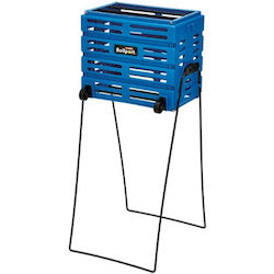 Ballport Ball Basket with Wheels (holds 80 balls) BLUE