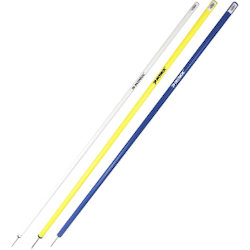 Patrick 1 Piece (1.7m x 32mm Diameter) Agility Pole with Fixed Base