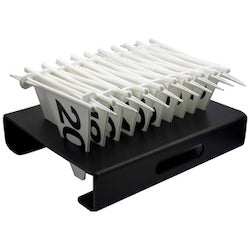 PVC Marker Flags Set + Holder Stand (Numbered 1-20)