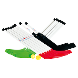 HART Street Hockey Kit (Red/Green)
