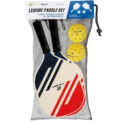 E-Jet 2 Player Standard Wooden Paddle Set