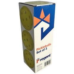 Regent Outdoor 40 Pickleballs (3 Pack)