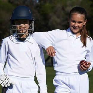 Bocini Long Sleeve Cricket Polo (Unisex Adults CP1213/Kids CP1214)