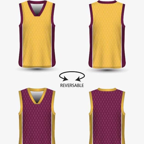 BK Sublimation Reversible Basketball Singlet (Mens/Ladies/Kids)