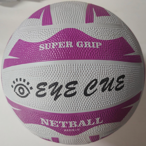 Eye Cue Super Grip Rubber Netball (Size 5)