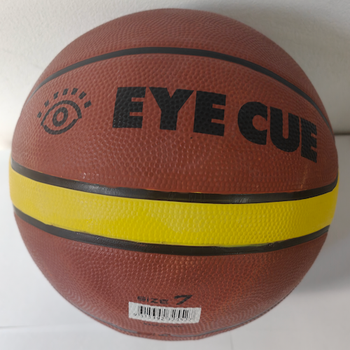 Eye Cue Rubber Basketball
