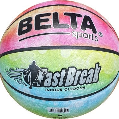 Belta Synthetic Leather Indoor/Outdoor Rainbow (Size 5)