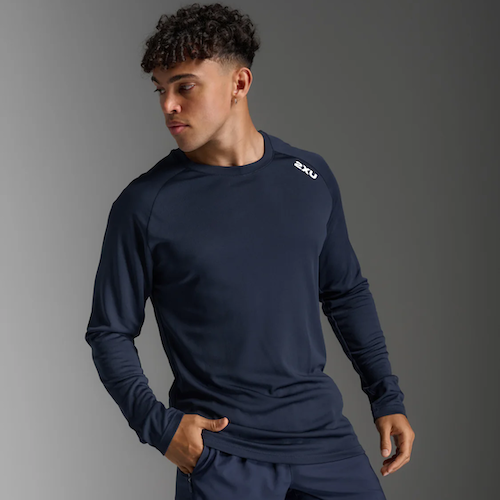 2XU Mens Aspire Long Sleeve Tee