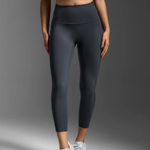 2XU Womens Form Stash Hi-Rise 7/8 Compression Tights (with Pockets)