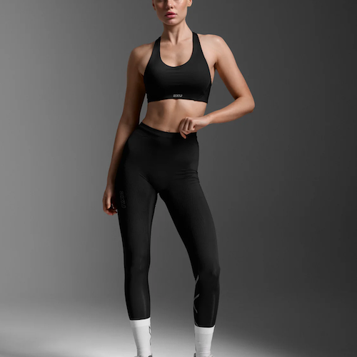 2XU Womens Light Speed React Hi-Rise Compression Tights (Ladies Running)