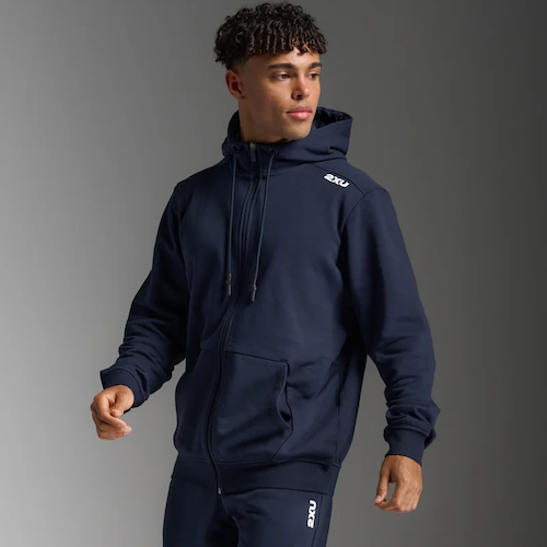 2XU Mens Aspire Full Zip Hoodie