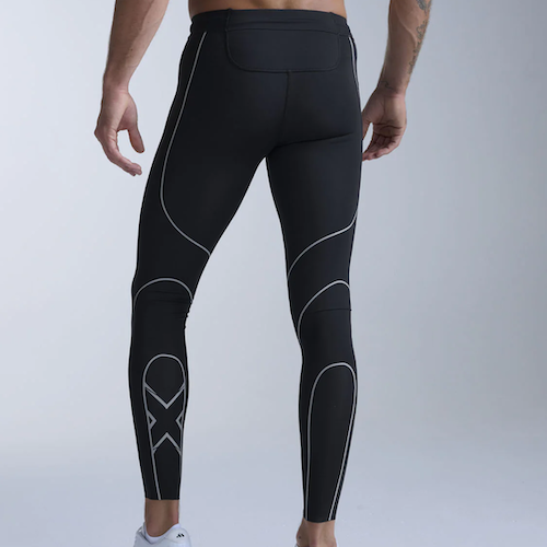 2XU Mens Light Speed Kinesis Compression Tights (Running)
