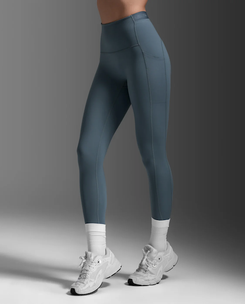 2XU Womens Form Stash Hi-Rise Compression Tights (with Pockets)