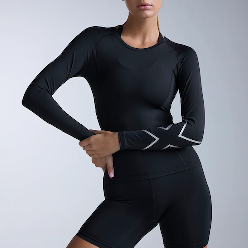 2XU Womens Core Compression Long Sleeve Top
