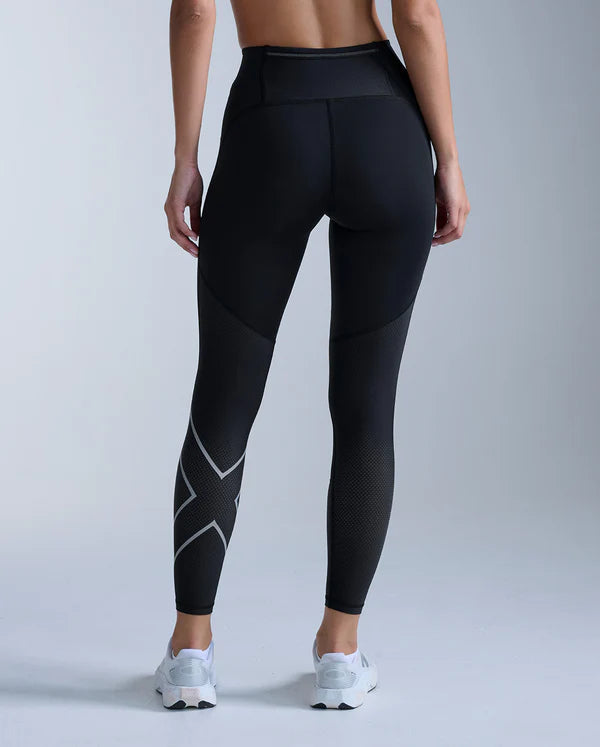 2XU Aero Mesh Hi-Rise Compression Tights (Ladies Running)