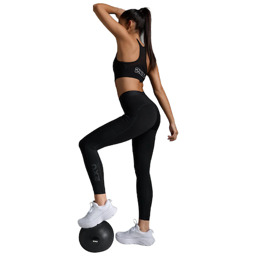 2XU Womens Form Stash Hi-Rise Compression Tights (with Pockets)