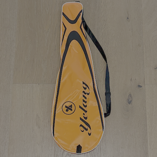 2 x Belta Badminton Racquets (Steel Frame) & 3 x Shuttles in Zip Bag