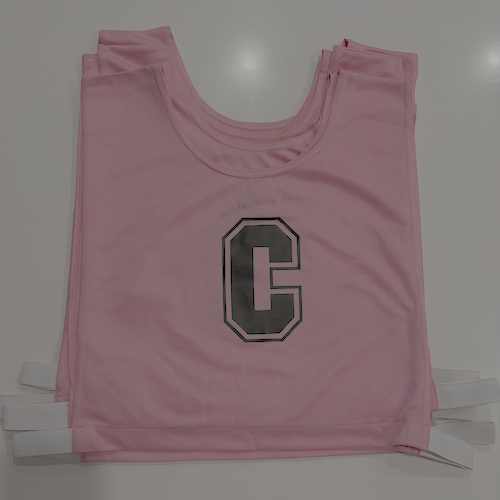 Belta Elastic Micro Mesh Netball Bibs (set of 7)