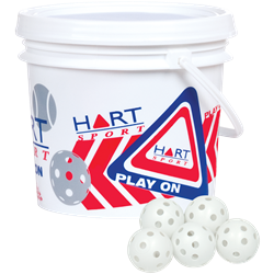 48 x Wiffle Golf Balls in a Bucket