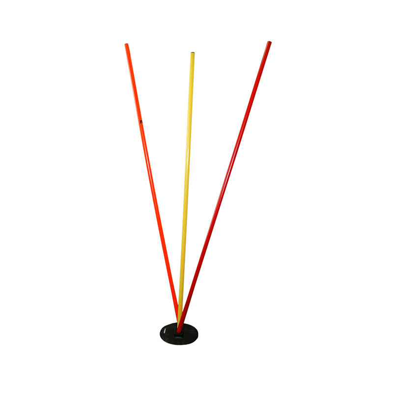 Rubber Base for Agility Poles with Removable Spikes