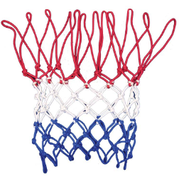 Heavy Duty Basketball Net (Red/White/Blue)