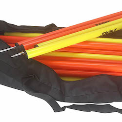 Patrick 2 Piece (1.7m) Agility Poles (set of 12)