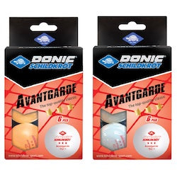 Donic Schildkrot Advantgarde 3 Star Balls (6 pack) 40mm