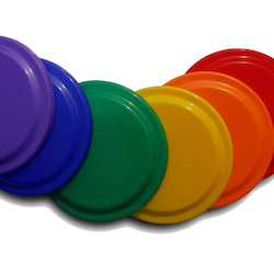 Alliance Heavy Duty Plastic Frisbees (set of 6)
