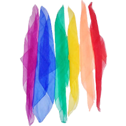 Dancing/Juggling Scarves (Set of 6)