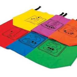Alliance Jumping Sacks with Numbers (set of 6)