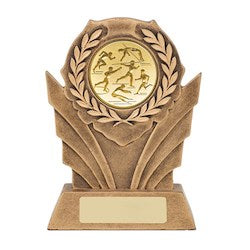 165mm Insert Trophy (Antique Gold) incl 50mm Aluminium Insert & Engraving