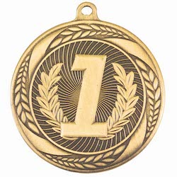 55mm Linz Medal (1st/2nd/3rd) incl Lanyard & Engraving
