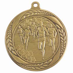 55mm Linz Medal (Cross Country) incl Lanyard & Engraving