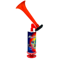 Pump Action Air Horn Siren Set