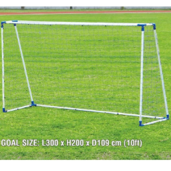 Outdoor Play Futsal Goal (PRO STEEL FRAME) 10FT