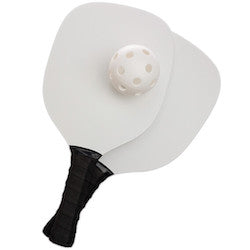 Set of 24 x Wooden Paddles + 12 x Balls