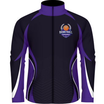 Aus Spirit Sublimated Tracksuit Jacket (Mens/Ladies/Kids) 130gsm Peach Skin