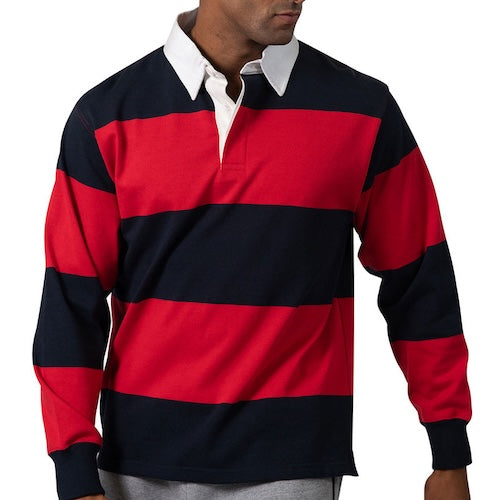 Ramo Stripe Rugby Jumper (Unisex Adults P100HB/Kids P100KS)