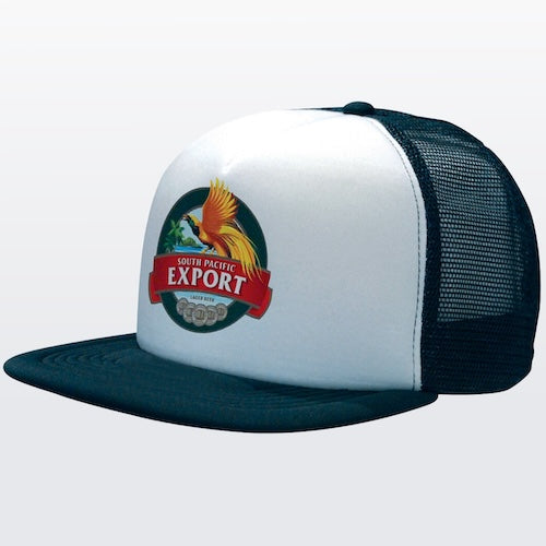 Headwear Professionals 3806 Flat Peak Trucker Cap