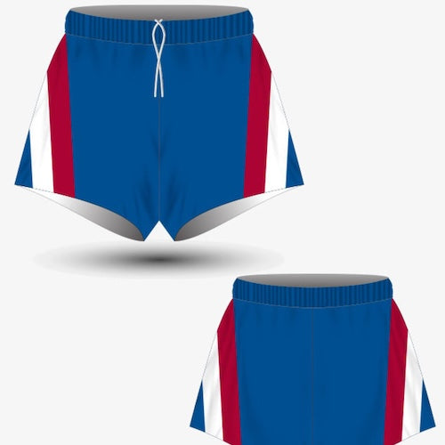 BK Sublimation Aussie Rules Shorts (Unisex Adults/Kids) Athletic Fit