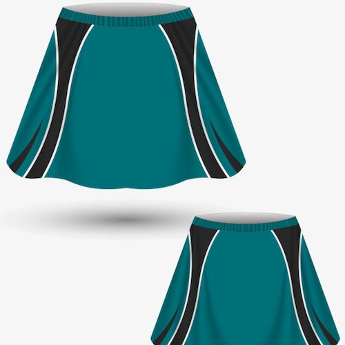 BK Sublimation Hockey Skirt with Elasticated Waist (Ladies/Girls)