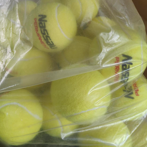 Nassau Pressureless Tennis Balls (Pack of 60)