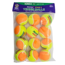 Nassau Stage 2 Low Compression Tennis Balls (8-10 Years) 12 Balls