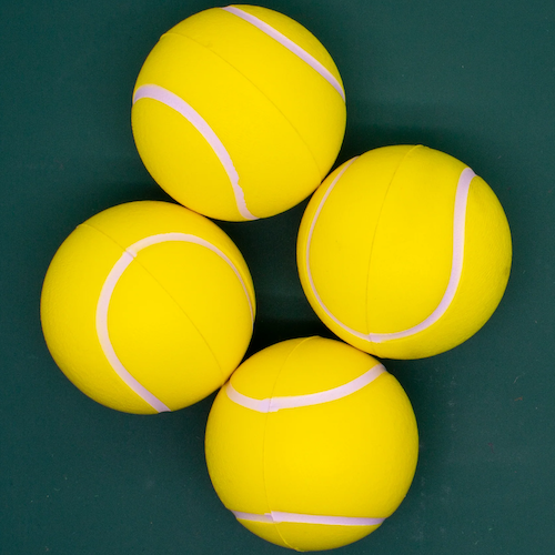 Foam Tennis Ball (per Dozen)