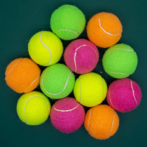 Large Tennis Balls (4inch Diameter: Softball Size) 12 balls