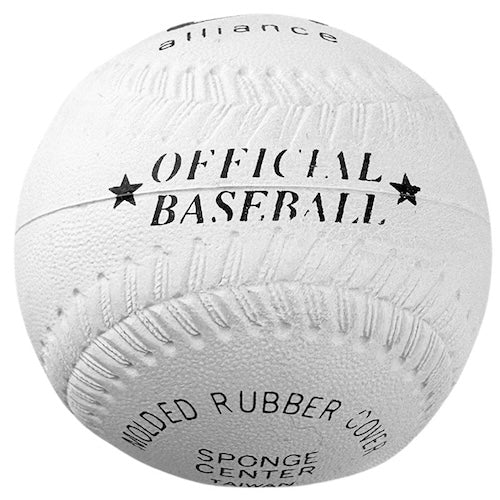 Alliance Rubber Tee Ball/Baseball (9inch) Sponge Centre